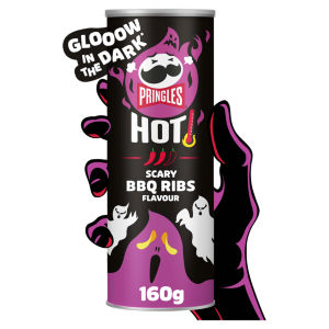 Pringles Hot Smoky BBQ Ribs Sharing Crisps