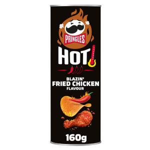 Pringles Hot Blazin Fried Chicken Sharing Crisps 160g