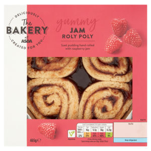 The Bakery Yummy Jam Roly Poly 465g