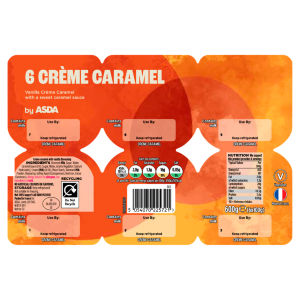 Crème Caramel 6 x 100 (600g)