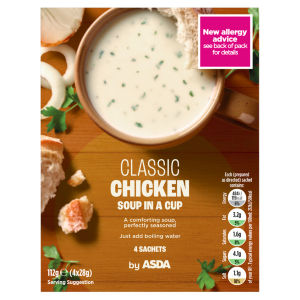 Classic Chicken Soup in a Cup (4 x 28g) 112g