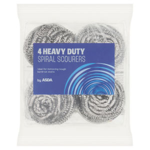 4 Heavy Duty Spiral Scourers