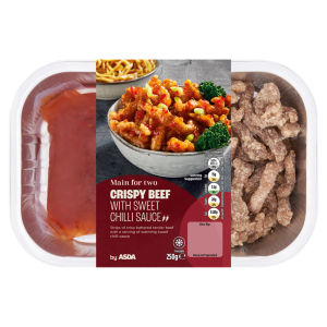Main for Two Crispy Beef with Sweet Chilli Sauce 250g