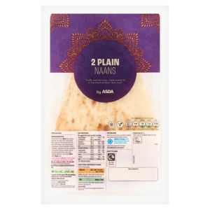 2 Plain Naans