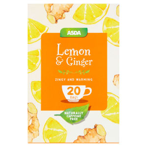 20 Lemon & Ginger Infusion Tea Bags 40g