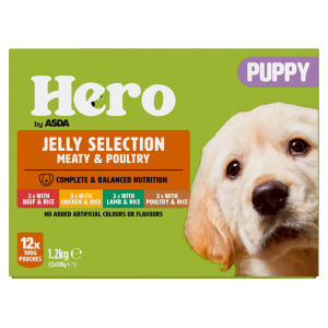 Hero Jelly Selection Meaty & Poultry 12 x 100g (1.2kg)