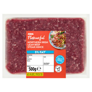 Flavourful Northern Irish Lean Beef Steak Mince 500g