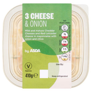 3 Cheese & Onion 410g