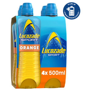 Lucozade Sport Drink Orange 4 x 500ml
