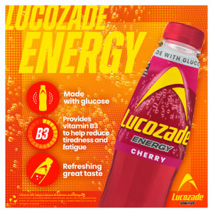 Lucozade Energy Wild Cherry