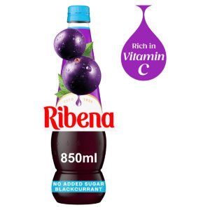 Blackcurrant Squash No Added Sugar 850ml