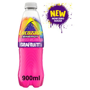 Lucozade Energy Zero Sugar Drink Orange 900ml