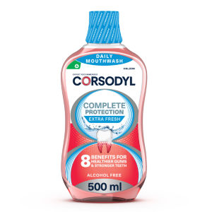 Corsodyl Complete Protection Mouthwash Extra Fresh 500ml