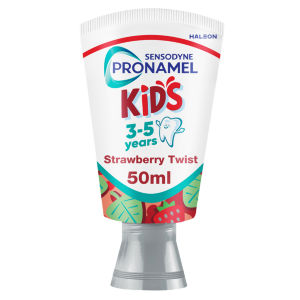 Sensodyne Pronamel Kids 3-5 Years Toothpaste, Strawberry Twist, 50ml