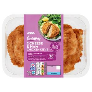 2 Cheese & Ham Chicken Kievs 260g