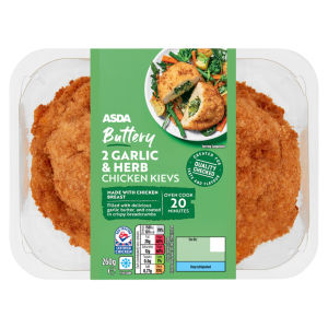 2 Buttery Garlic & Herb Chicken Kievs 260g