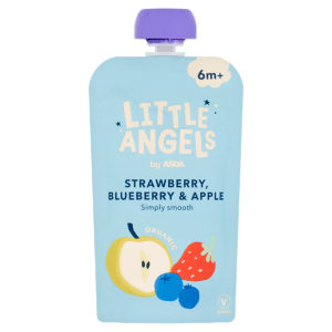 Little Angels Strawberry, Blueberry & Apple 6m+ 120g