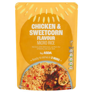 Chicken & Sweetcorn Flavour Micro Rice 250g