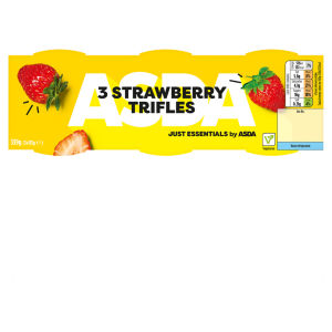3 Strawberry Trifles (3 x 113g) 339g