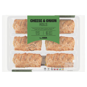 Cheese & Onion Rolls 6 x 60g (360g)