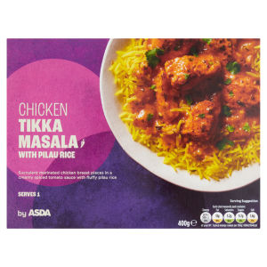 Chicken Tikka Masala with Pilau Rice 400g