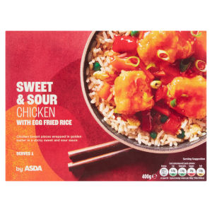 Sweet & Sour Chicken with Egg Fried Rice 400g