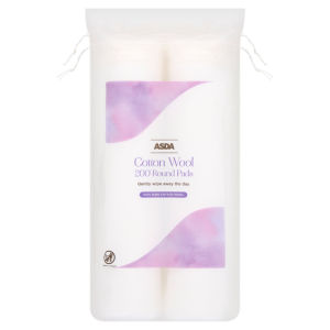 200 Cotton Wool Round Pads