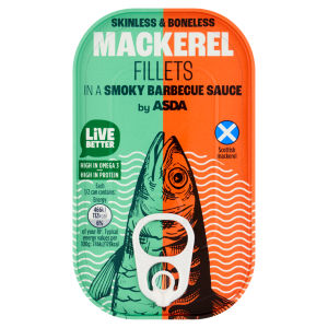 Mackerel Fillets in a Smoky Barbecue Sauce 125g