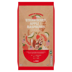 Strawberry, Apple & Raspberry Granola 1kg