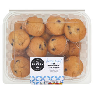 16 Blueberry Mini Muffins