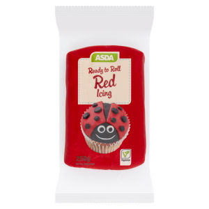 Asda Ready to Roll Red Icing 250g
