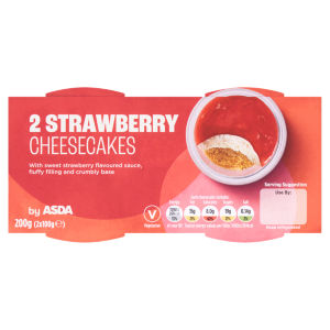 Strawberry Cheesecakes 2 x 100g (200g)