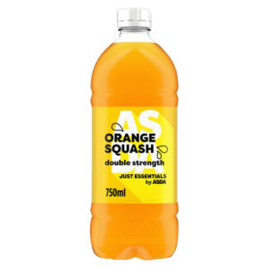 Just Essentials Orange Squash 750ml