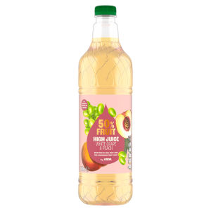 50% Fruit White Grape & Peach High Juice 1 Litre