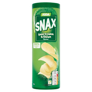 Snax Sour Cream & Onion Sharing Crisps