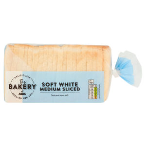 The Bakery Soft White Medium Sliced 800g