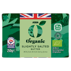 Organic Slightly Salted Butter 250g