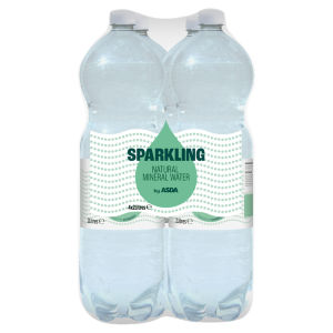 Sparkling Natural Mineral Water 4 x 2 Litres