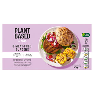 Plant Based 4 Spicy Bean Burgers 454g