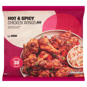 Hot & Spicy Chicken Wings 1kg