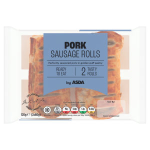 Pork Sausage Rolls 2 x 60g (120g)
