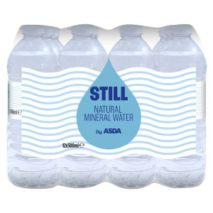 Aqua Pura Still Natural Mineral Water 12 x 500ml