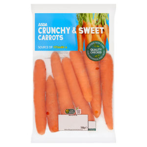 Crunchy & Sweet Carrots 500g