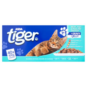Meat, Fish & Poultry Selection in Gravy & Jelly Adult Cat Food Pouches
