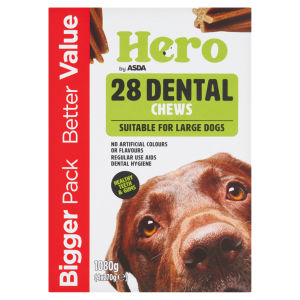 Hero 28 Dental Chews 4 x 270g (1080g)