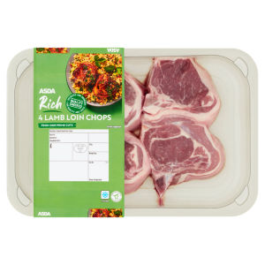 Rich 4 Lamb Loin Chops
