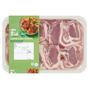 Rich 4 Lamb Loin Chops