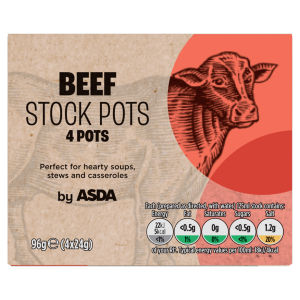 Beef Stock Pots 4 Pack