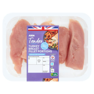 Tender Turkey Breast Fillet Portions 400g
