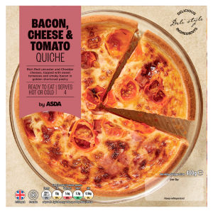 Bacon, Cheese & Tomato Quiche 400g